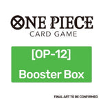 ENGLISH ONE PIECE CARD GAME BOOSTER PACK [OP-12] (PRE-ORDER)