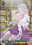 Weiss Schwarz  Re:ZERO -Starting Life in Another World- Vol.3  Warm Love Emilia & Fortuna (RZ/S116-028SP)