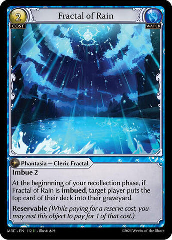Fractal of Rain [Foil] [MRC]