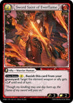 Grand Archive TCG Sword Saint of Everflame FOIL - Mortal Ambition (AMB1E) EN-122SR