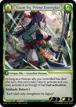 Grand Archive TCG Guan Yu, Prime Exemplar - Mortal Ambition (AMB1E) EN-179SR