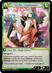 Grand Archive TCG Liu Bei, Oathkeeper  FOIL - Mortal Ambition (AMB1E) EN-182SR