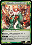 Grand Archive TCG Zhang Fei, Spirited Steel FOIL - Mortal Ambition (AMB1E) EN-201SR