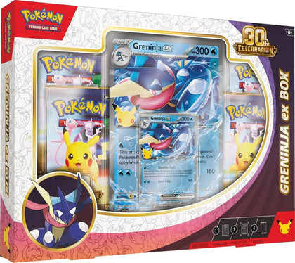 Pokémon TCG: 30th Celebration Greninja ex Box (PRE-ORDER)
