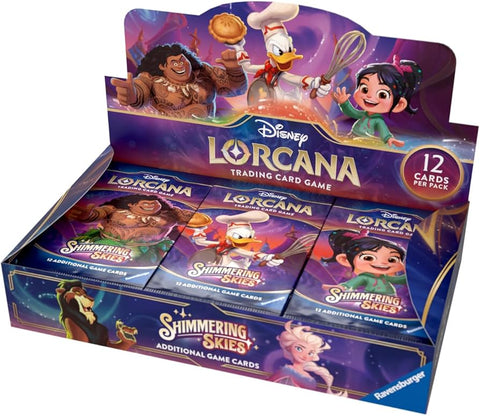 pre order lorcana booster box Disney Lorcana booster box shimmering skies (PRE-ORDER) – Pikku Play