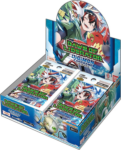 Bandai Digimon Card Game Extra Booster DAWN OF LIBERATOR EX-11 (Box) 24 Packs
