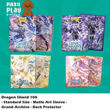 Dragon Shield 100 - Standard Size - Matte Art Sleeve - Grand Archive - Deck Protector