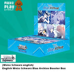 English Weiss Schwarz Blue Archive Booster Box