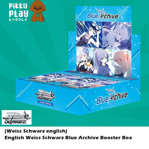 English Weiss Schwarz Blue Archive Booster Box