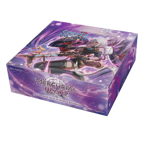 Grand Archive TCG - MRC MERCURIAL HEARTS ALTER BOOSTER BOX ( PRE- ORDER)