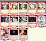 UNION ARENA Pre Build Deck Madoka Red Sayaka & Kyoko