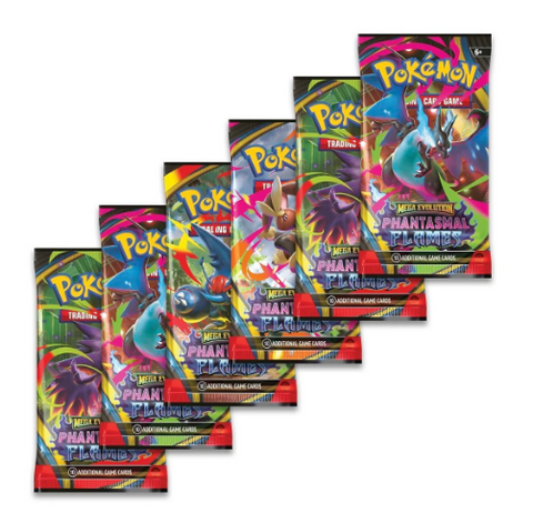 Pokemon TCG Phantasmal Flames ME02 Booster pack