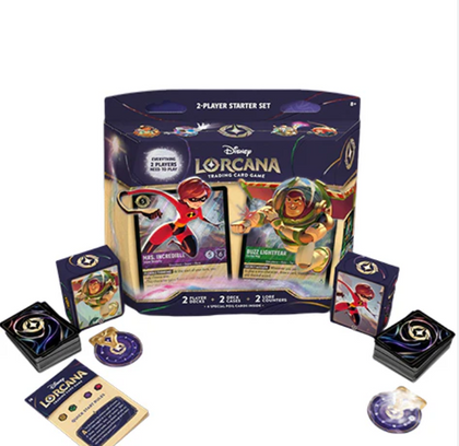 Disney Lorcana - 2 Player Starter Deck - Wilds Unknown - Set 12