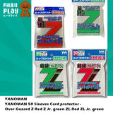 YANOMAN 50 Sleeves Card protector - Over Guzard Z Red Z Jr. green ZL Red ZL Jr. green TCG Outer Sleeves