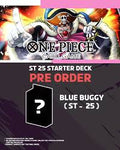 ONE PIECE CARD GAME Start Deck Blue Buggy  [ST-25] (Pre-order)