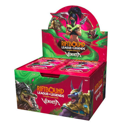 RIFTBOUND: LEAGUE OF LEGENDS TCG - Vendetta  Booster Display