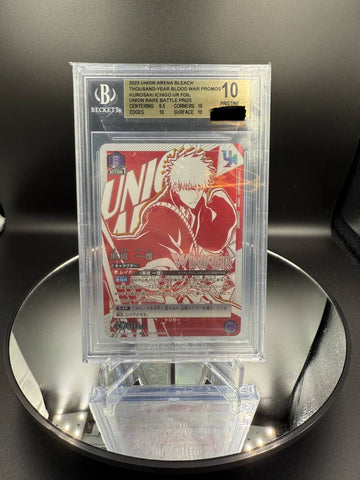 BGS 10 Gold UAPR/BLC-1-041 UR Winner Ichigo Kurosaki BLEACH Promo Union Arena