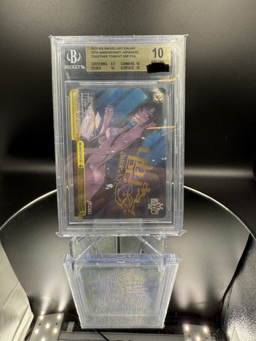 BGS 10 Signed Weiss Schwarz Tonight Together SSP Sign Asuna SAO SAO/S71-028SSP SSP