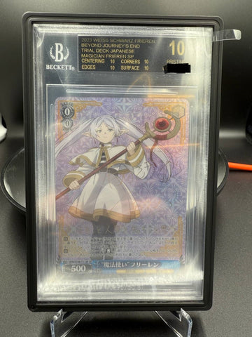 [BGS10] Black label Weiss Schwarz Magician Freiren SP Sign TD sousou no frieren