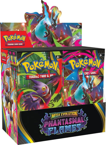 Pokemon Phantasmal Flames ME02 Booster Box Shrinked Sealed