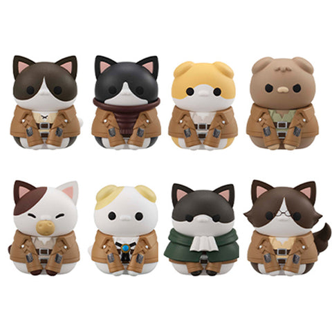 (MegaHouse) MEGA CAT PROJECT ATTACK ON TITAN ATTACK ON TINYAN GATHERING SCOUT REGIMENT DANYAN!