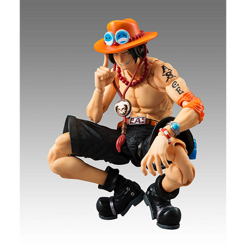 (MegaHouse) VARIABLE ACTION HEROES ONE PIECE PORTGAS D ACE FIGURINE