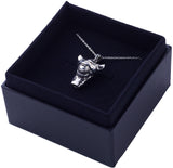 (MAX FACTORY) THE UNMOVABLE SOVEREIGN - WHITE WHISTLE SILVER NECKLACE