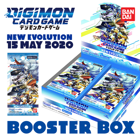 Digimon TCG NEW EVOLUTION BT-01 Booster Box