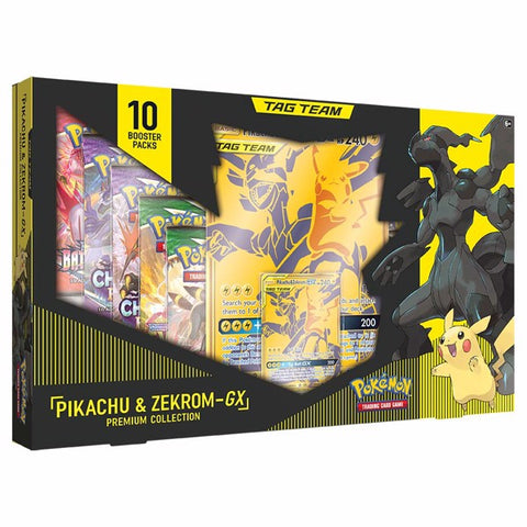 Pokemon TCG Pikachu & Zekrom GX Premium Collection Box