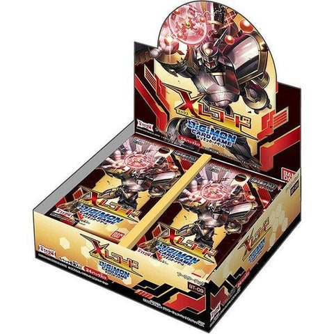 Digimon TCG Japanese BT09 Game X Record Booster Pack 4 packs per order (LIVE)
