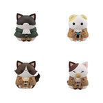 (MegaHouse) MEGA CAT PROJECT ATTACK ON TITAN ATTACK ON TINYAN GATHERING SCOUT REGIMENT DANYAN! SET【WITH GIFT】