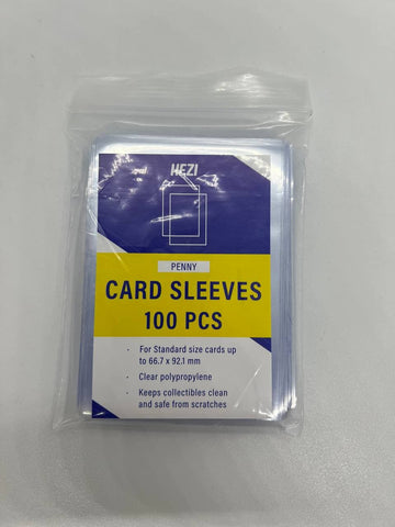 (Local Brand) Hezi Penny Card Sleeves (100pcs)