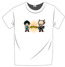 (Medialink) MHA T-shirt (Cute Version - Izuku Midoriya & Katsuki Bakugo) (IN-STOCK)